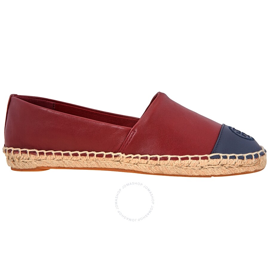 tory burch red espadrille