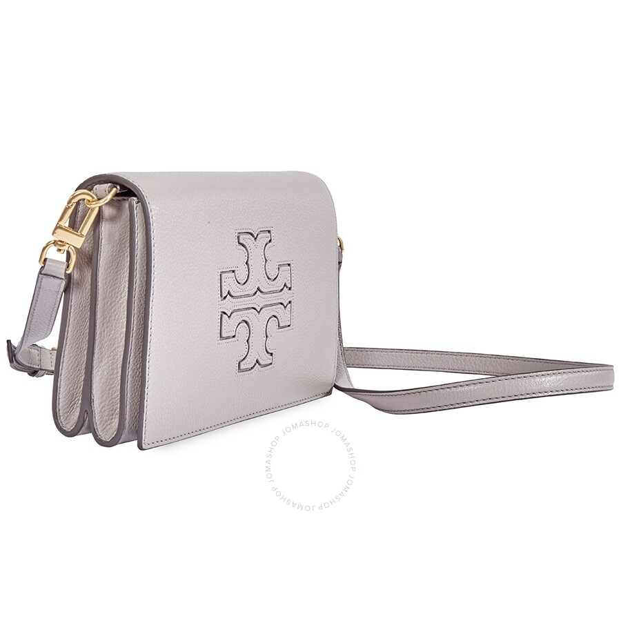 Tory Burch Ladies Harper Combo Crossbody Dark Gray Tory Burch Handbags