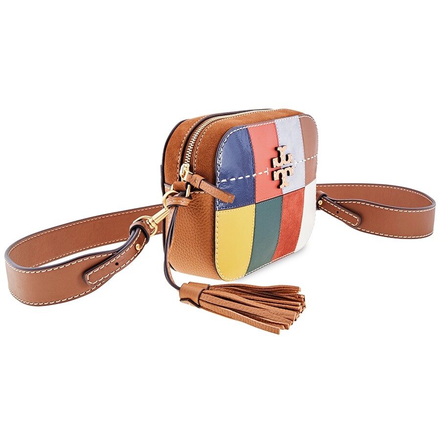 Tory Burch Mcgraw Patchwork Camera Bag Tory Burch Handbags
