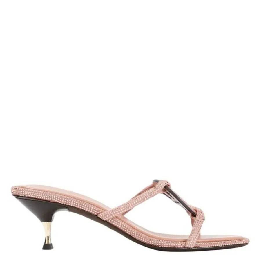 Tory Burch Miller Embellished Sandals In Pink