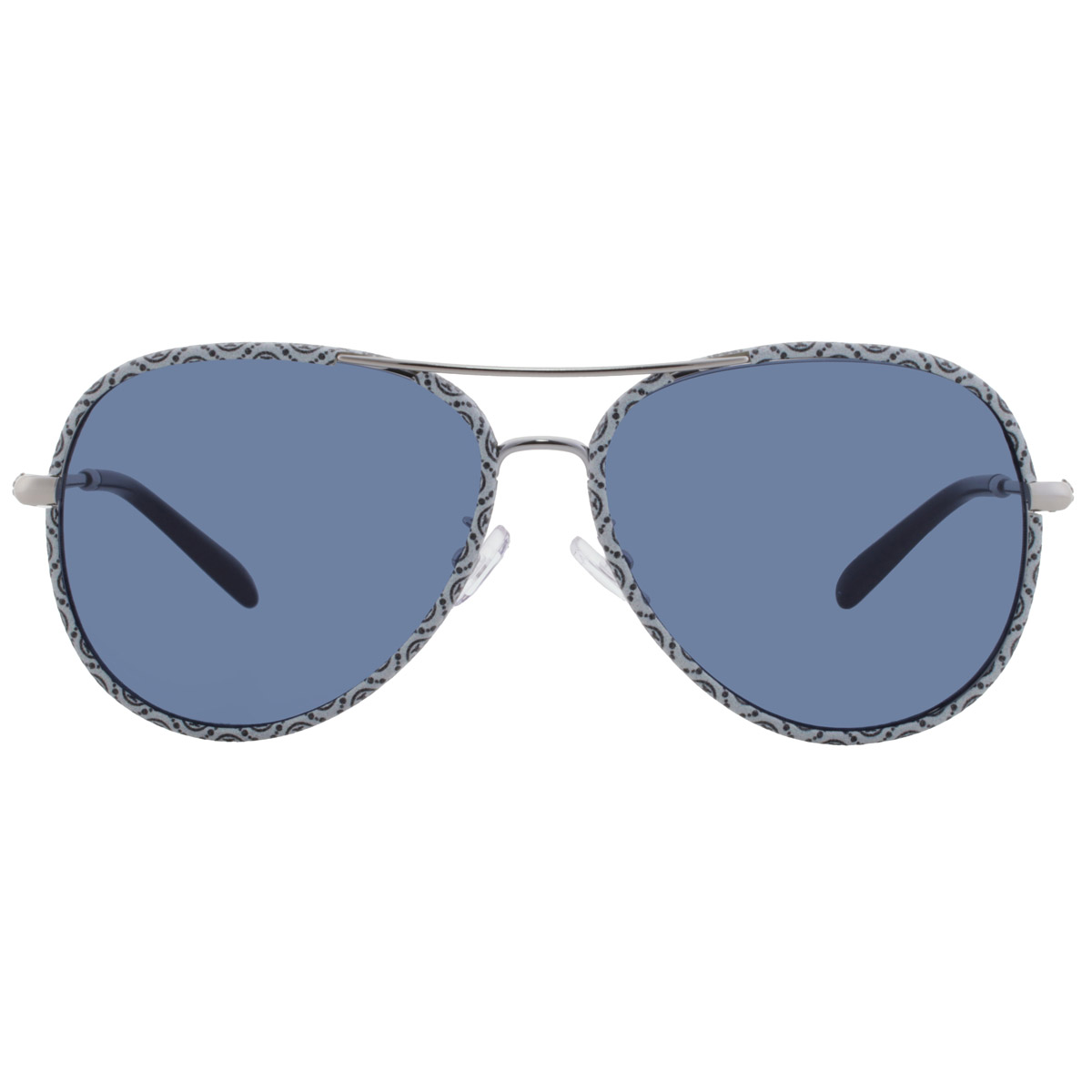 Tory Burch Navy Blue Pilot Ladies Sunglasses TY6114 32744L  display picture 1