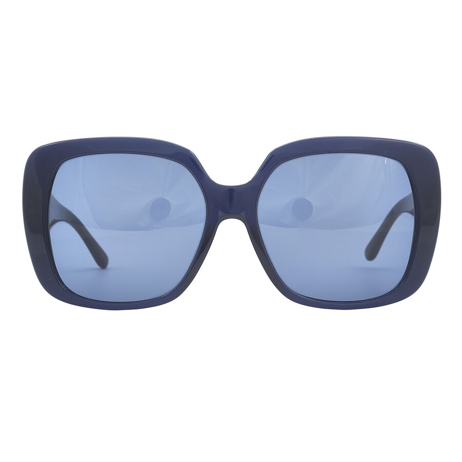 Tory Burch Navy Square Ladies Sunglasses Ty7112um 165680 57 In Navy