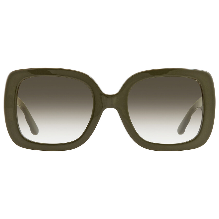 Tory Burch Olive Gradient Butterfly Ladies Sunglasses TY7179U 18918E 54