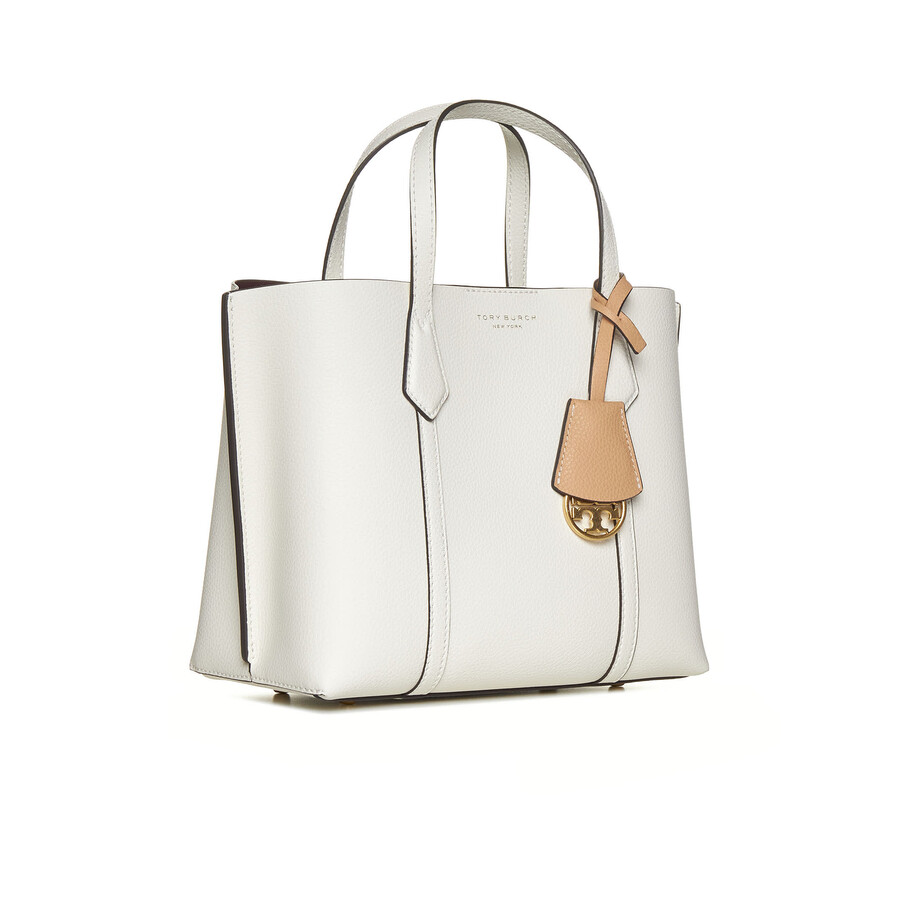 Tory Burch Perry Triple-compartment Tote In Metallic