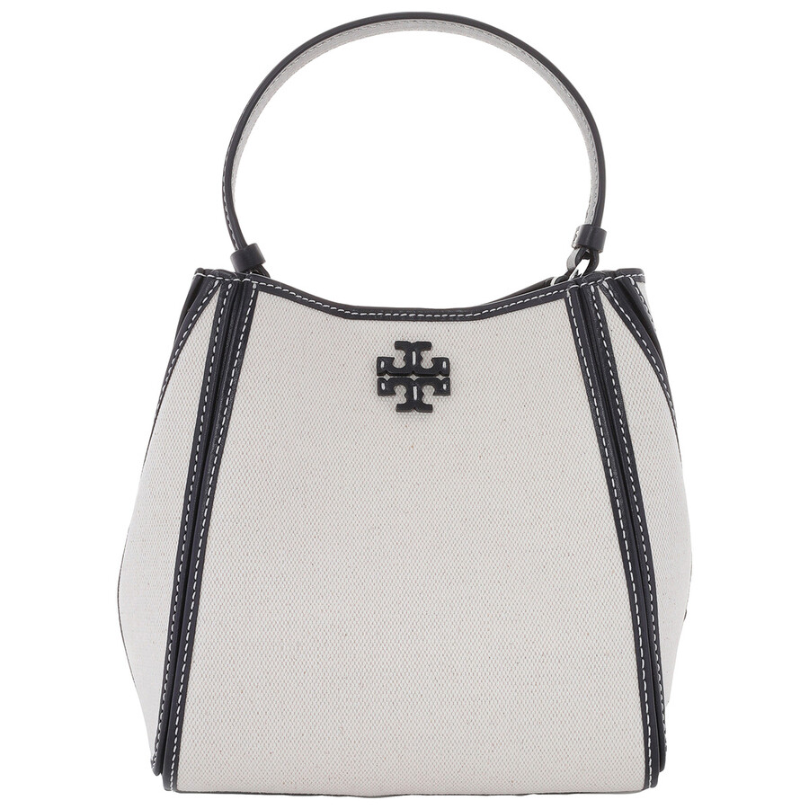 Tory Burch Small McGraw Canvas Bucket Bag 158502-254