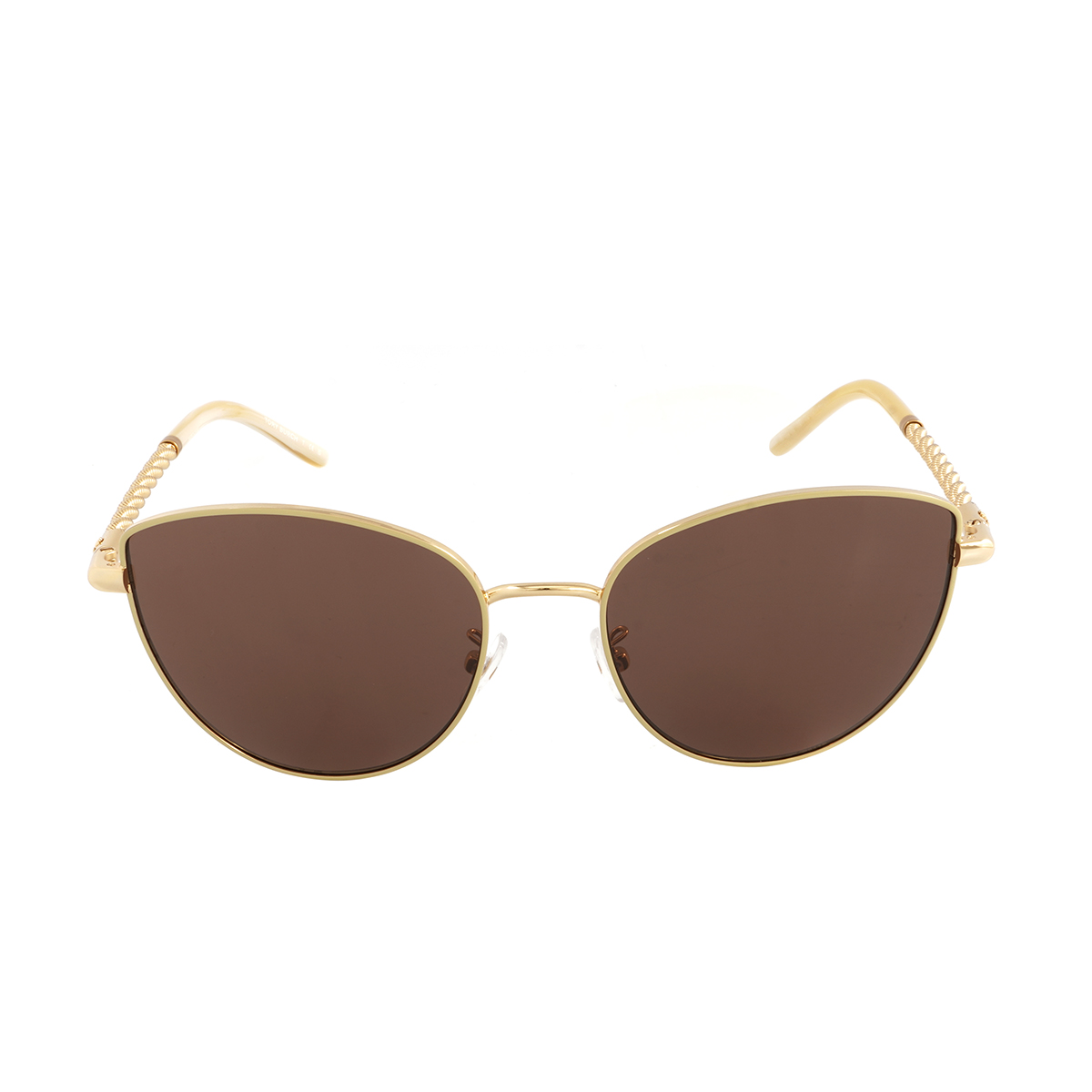 Tory Burch Solid Brown Cat Eye Ladies Sunglasses TY6091 332673 56 