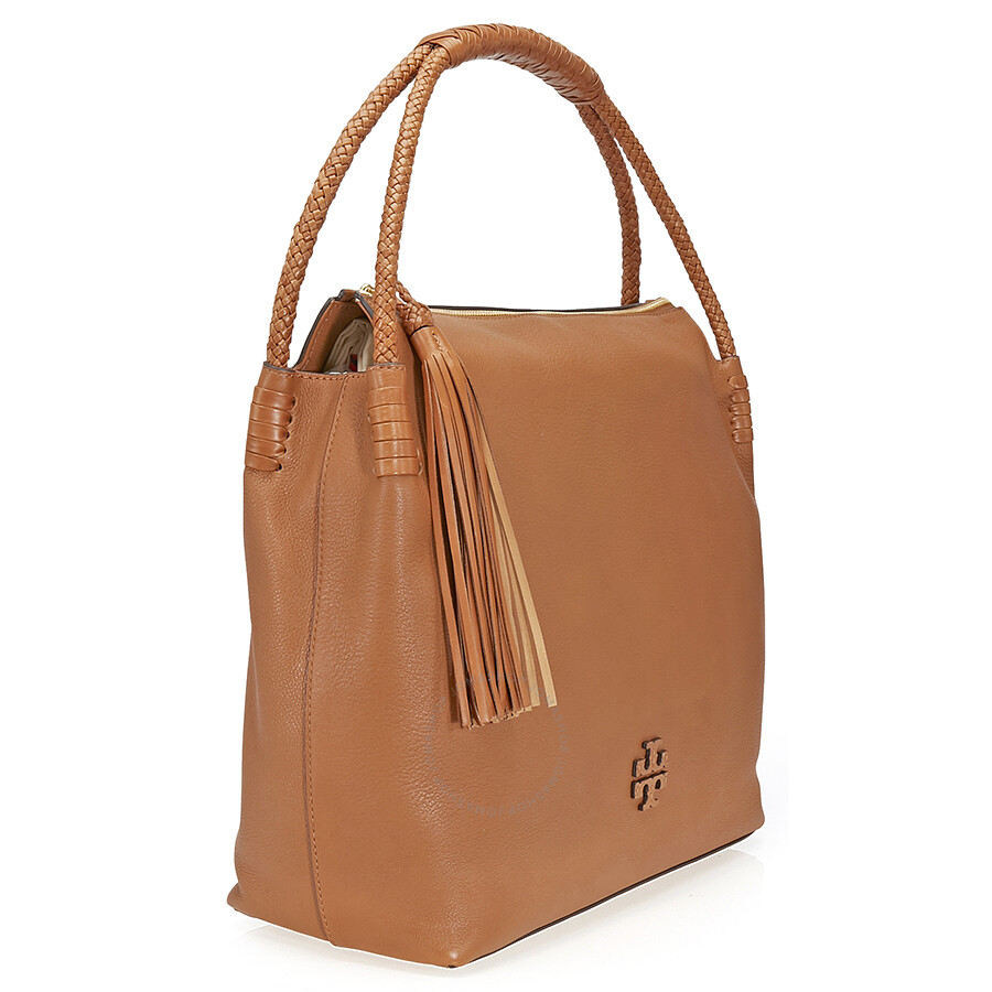 Tory Burch Taylor Hobo Bag - Saddle - Tory Burch - Handbags - Jomashop