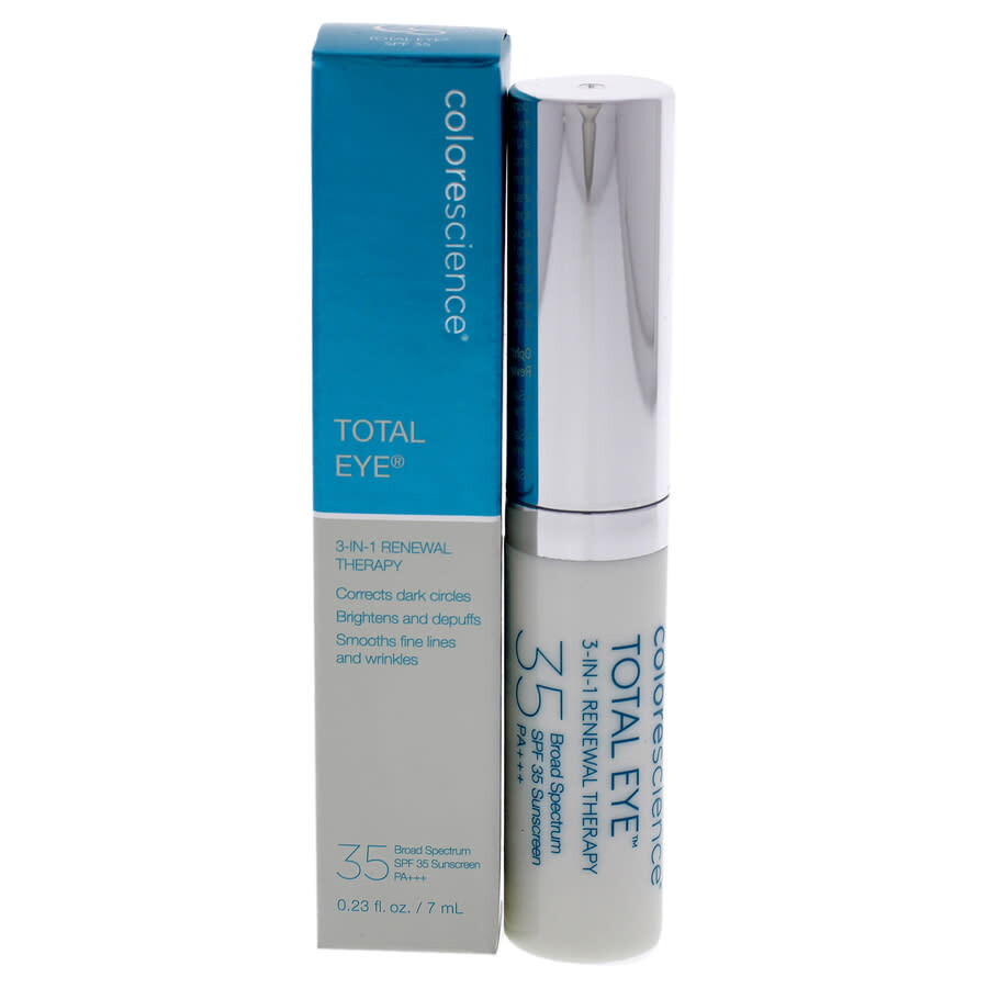 Colorescience Total Eye 3-in-1 Renewal Therapy Spf 35 - Tan By  For Women - 0.23 oz Sunscreen In Brown