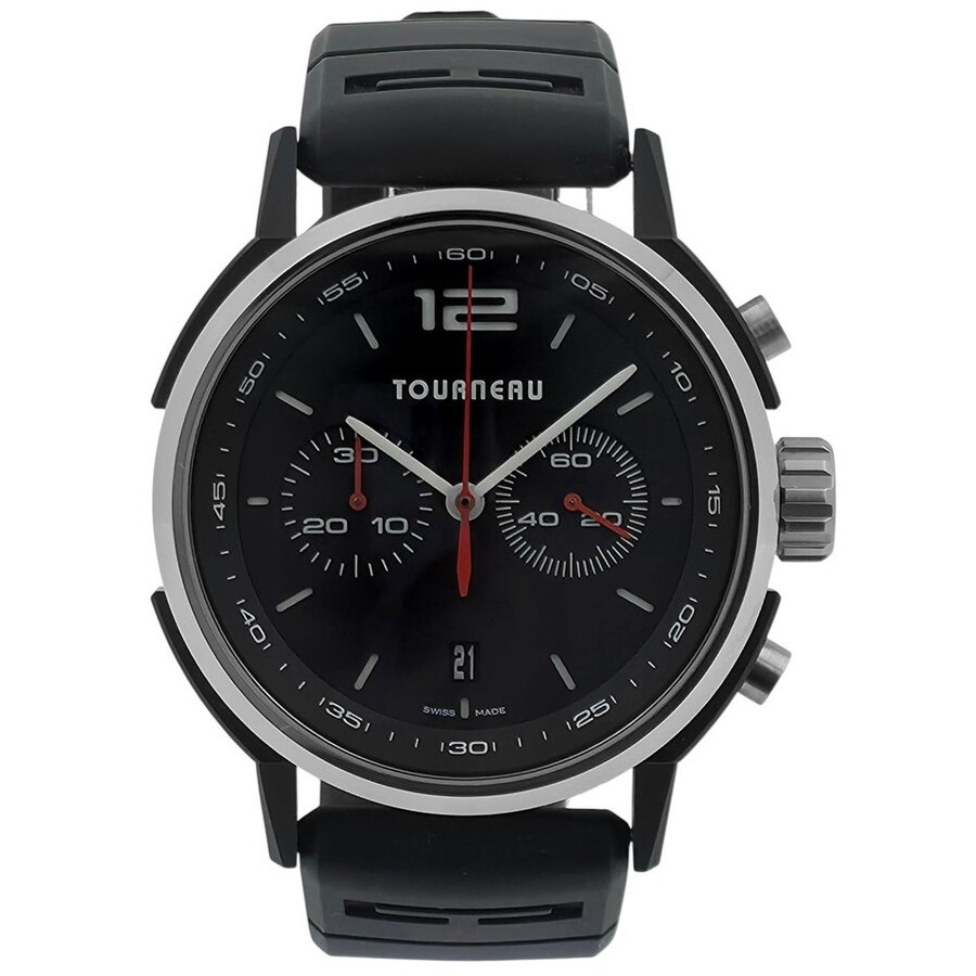 Tourneau TNY Chronograph Automatic Black Dial Men's Watch TNY440302002