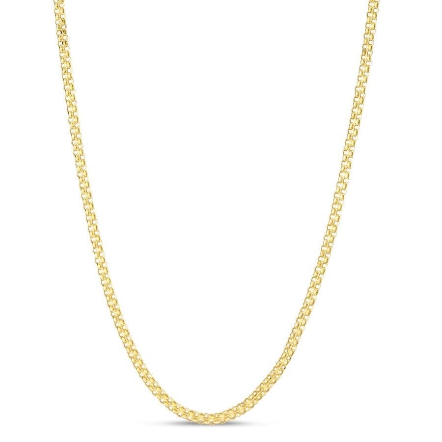 Tresorra 14k Yellow Gold Bismark Chain Necklace In Yellow