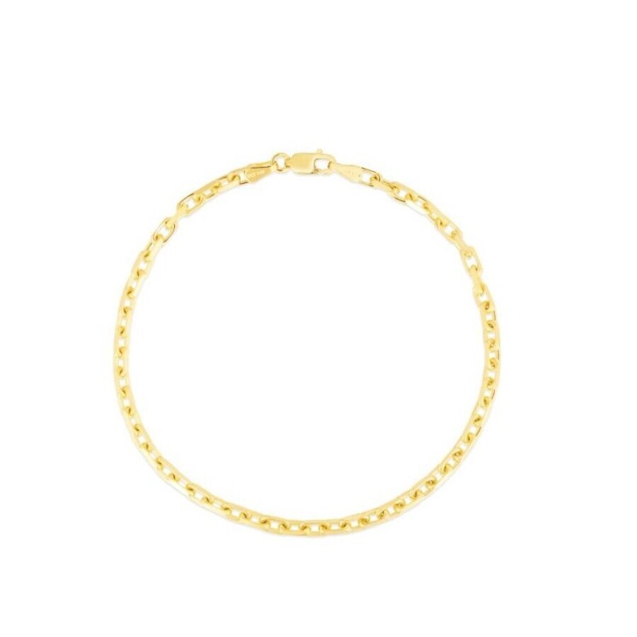 Tresorra 14k Yellow Gold French Cable Chain Bracelet In Yellow