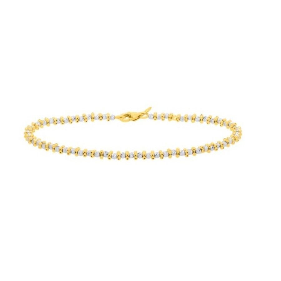 Tresorra 14k Yellow Gold Pallina Bead Tt Chain Bracelet In Yellow