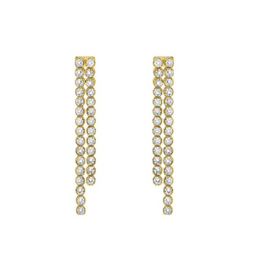 Tresorra 14k Yellow & White Gold Diamon'oro Cascade Earrings In Two Tone
