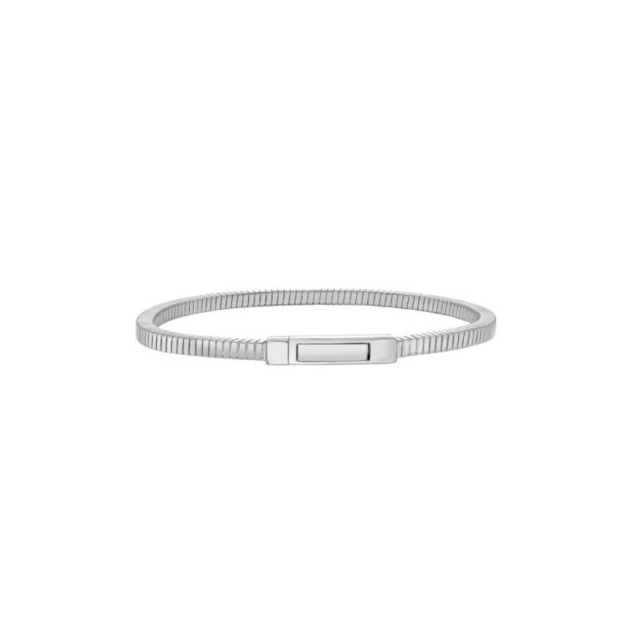Tresorra Sterling Silver Cubogas Chain Bracelet