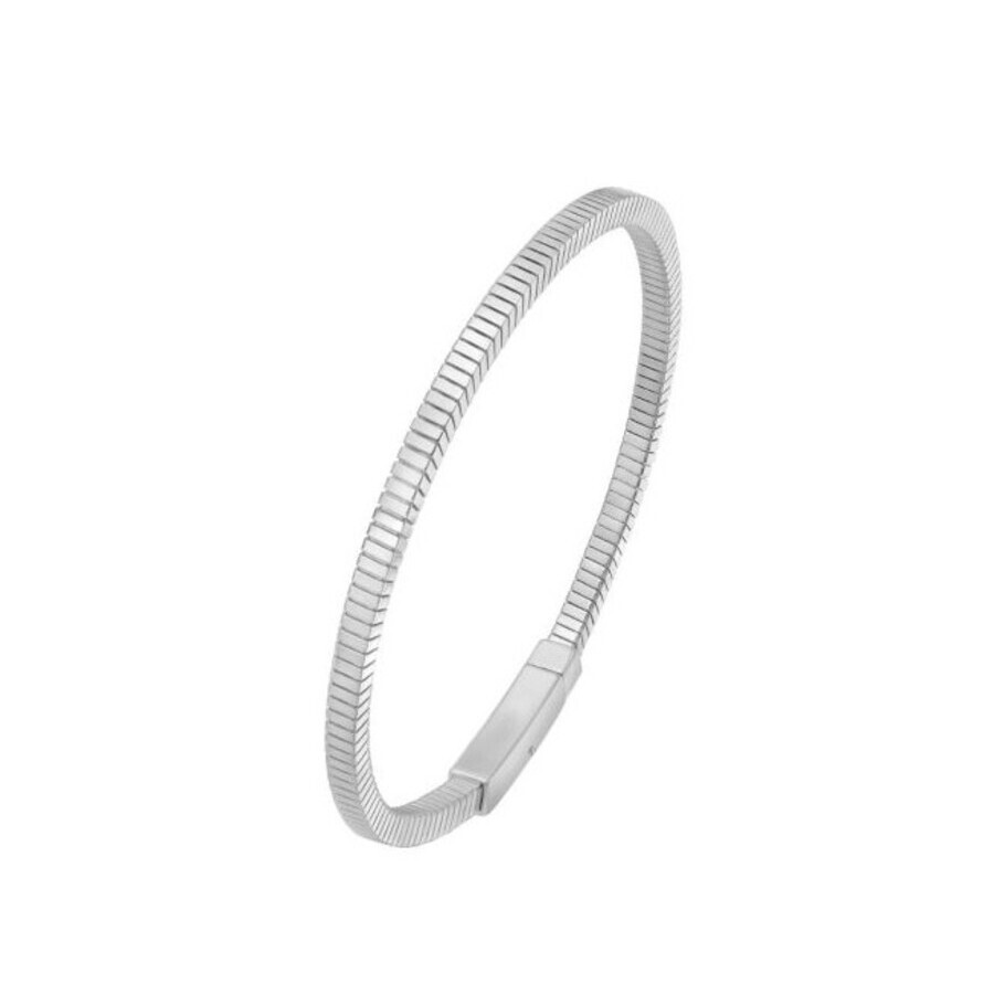 Tresorra Sterling Silver Cubogas Chain Bracelet