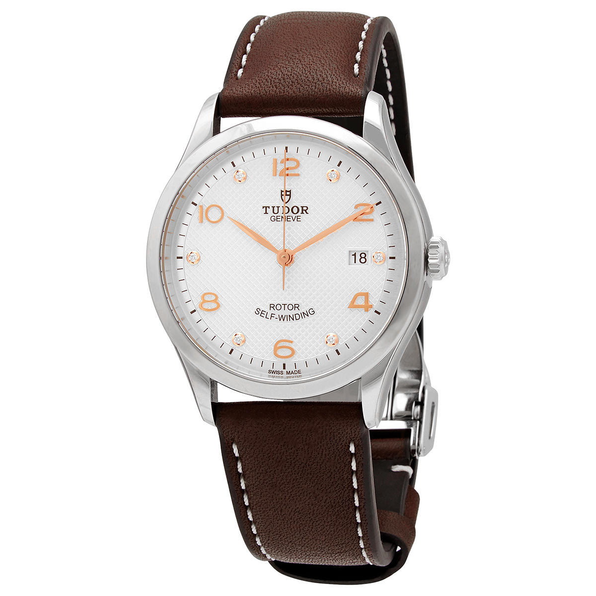 Tudor 1926 Automatic Diamond Silver Dial Men's Watch M91550-0007
