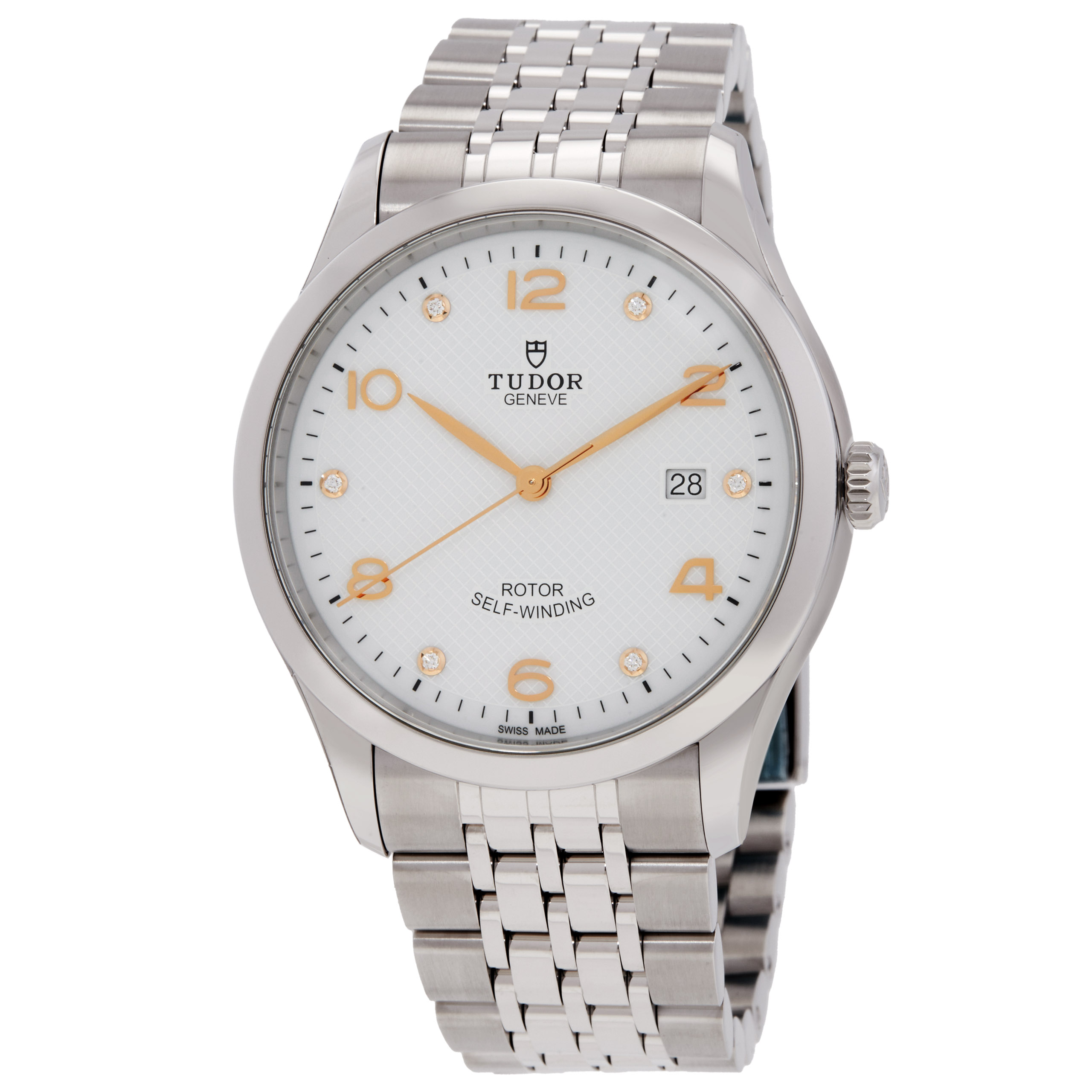 Tudor 1926 Automatic Diamond White Dial Men's Watch M91650-0013