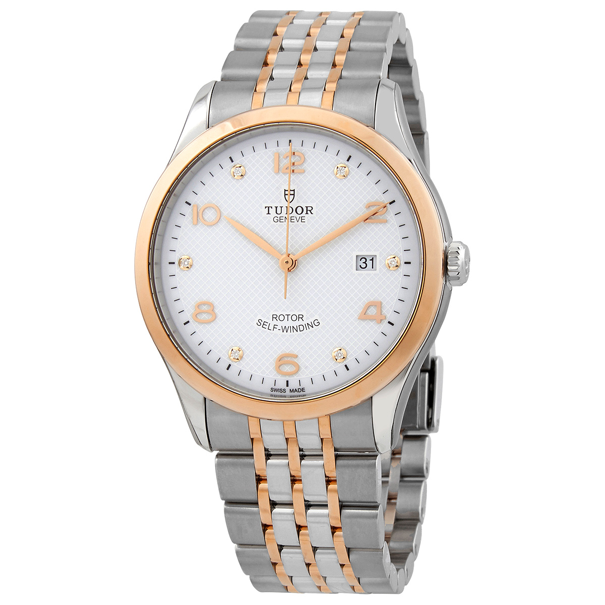 Tudor 1926 Automatic Diamond White Dial Men's Watch M91651-0011