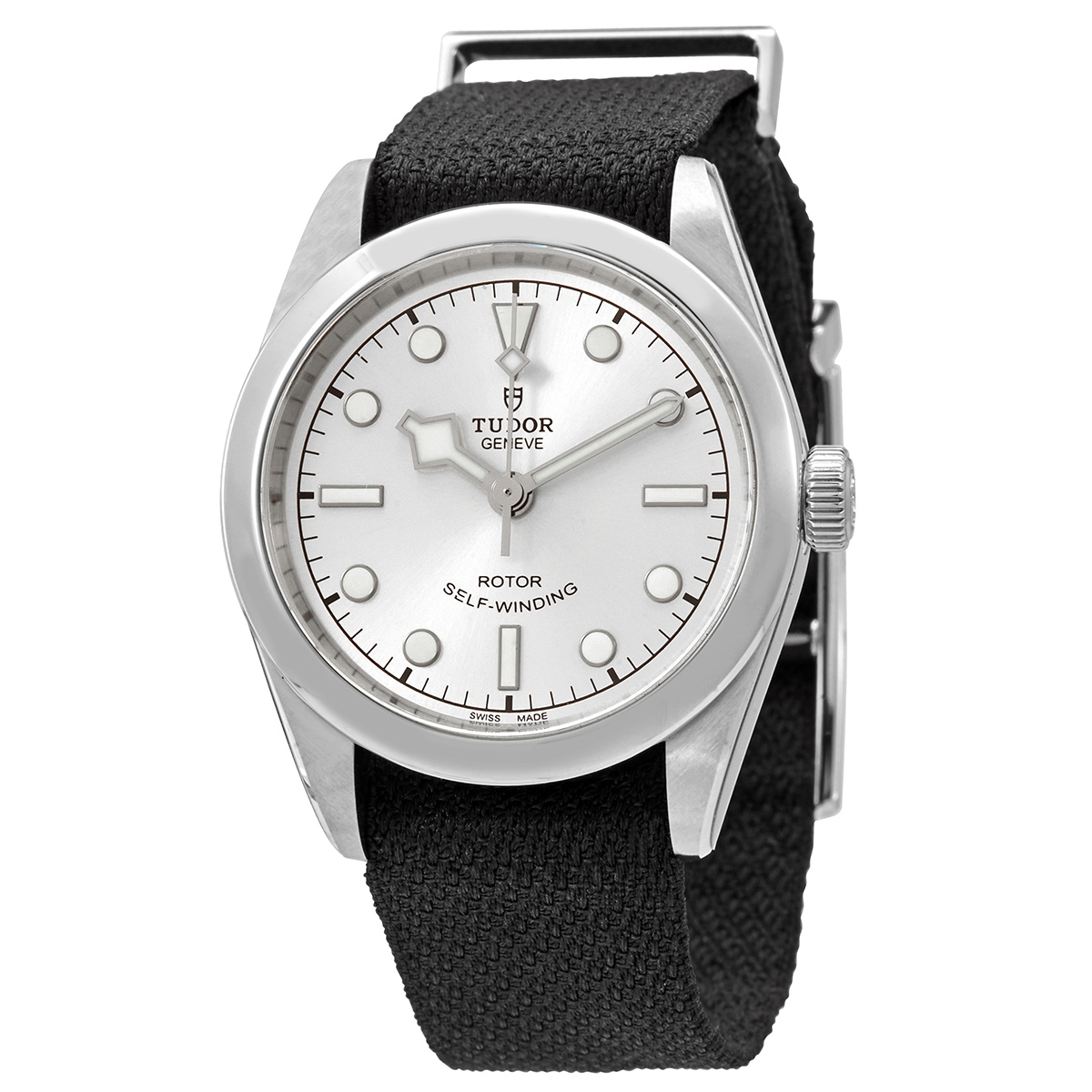 Tudor Black Bay 32 Automatic Silver Dial Ladies Watch M79580-0008  M79580-0008 - Tudor, Black Bay - Jomashop