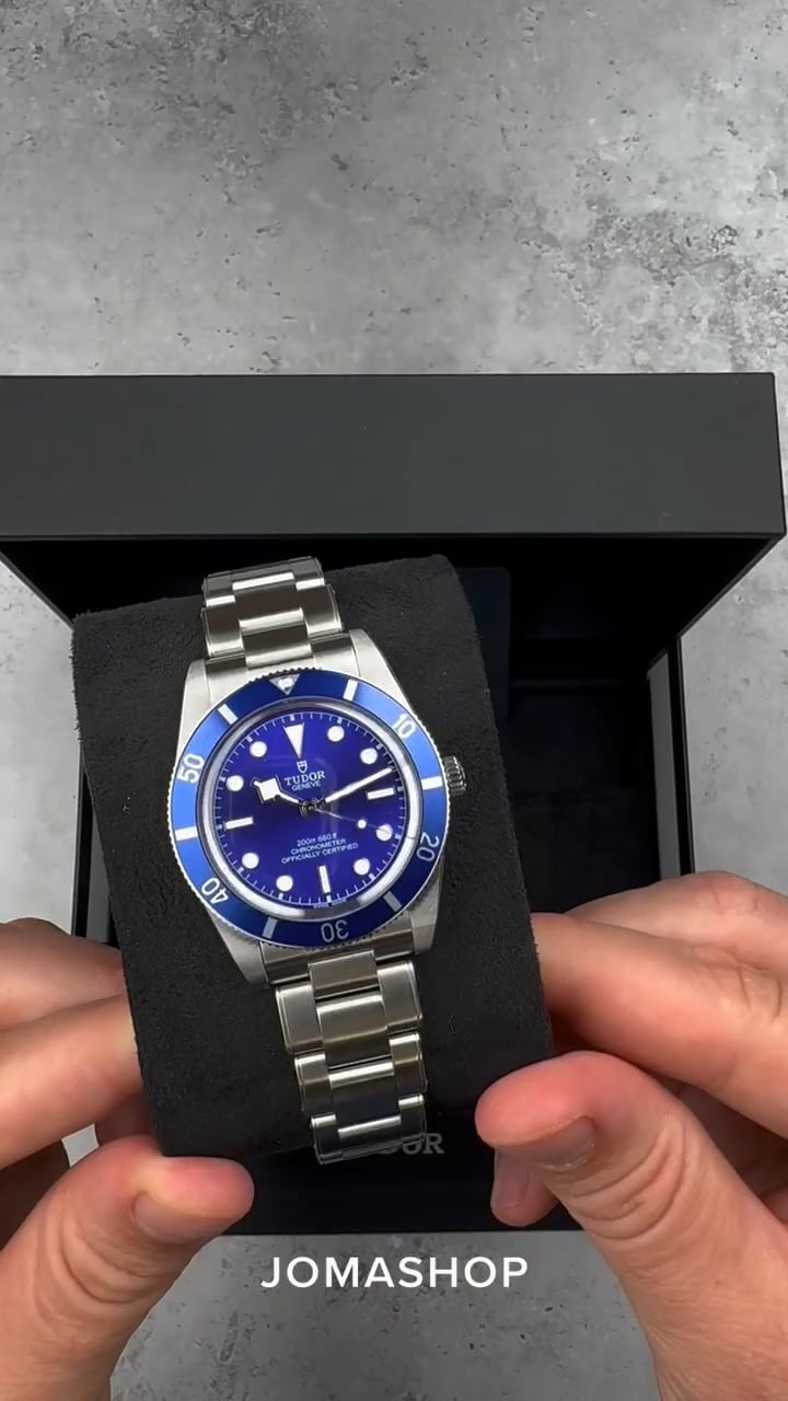 Tudor Black Bay 54 Automatic Chronometer Blue Dial Men's Watch