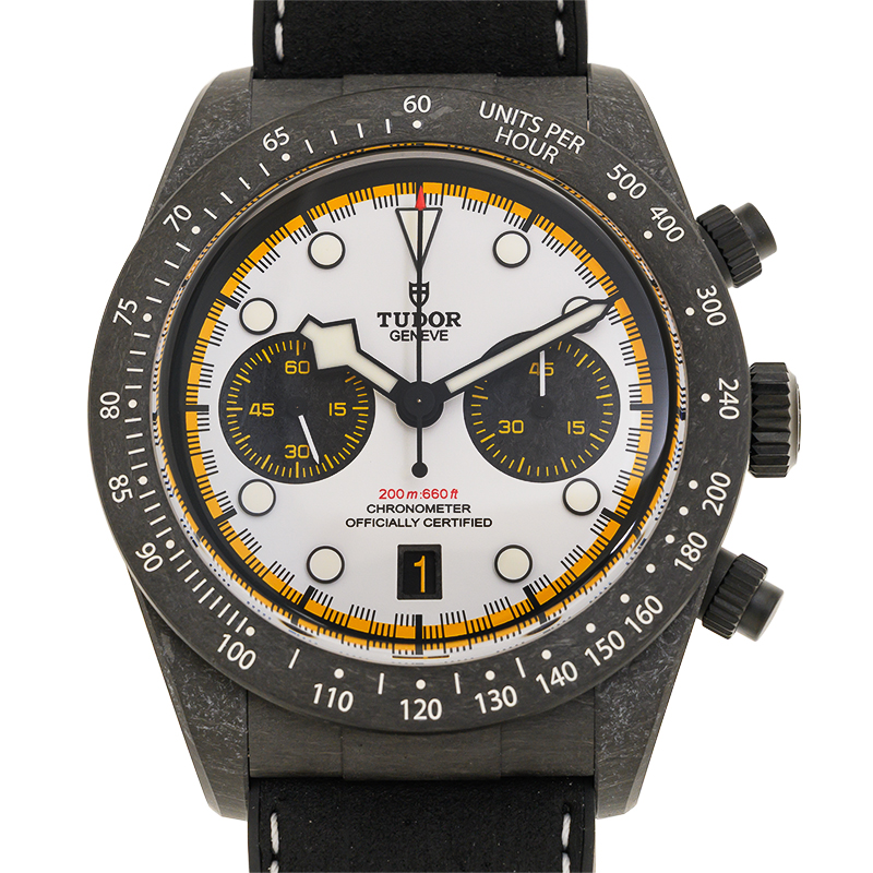 Tudor Black Bay Chronograph Automatic Chronometer White Dial Men's Watch M79377KN-0003