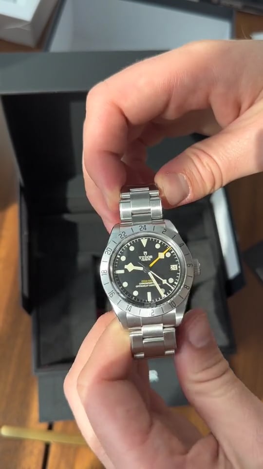 Tudor Black Bay Pro 39mm Automatic Black Dial Men