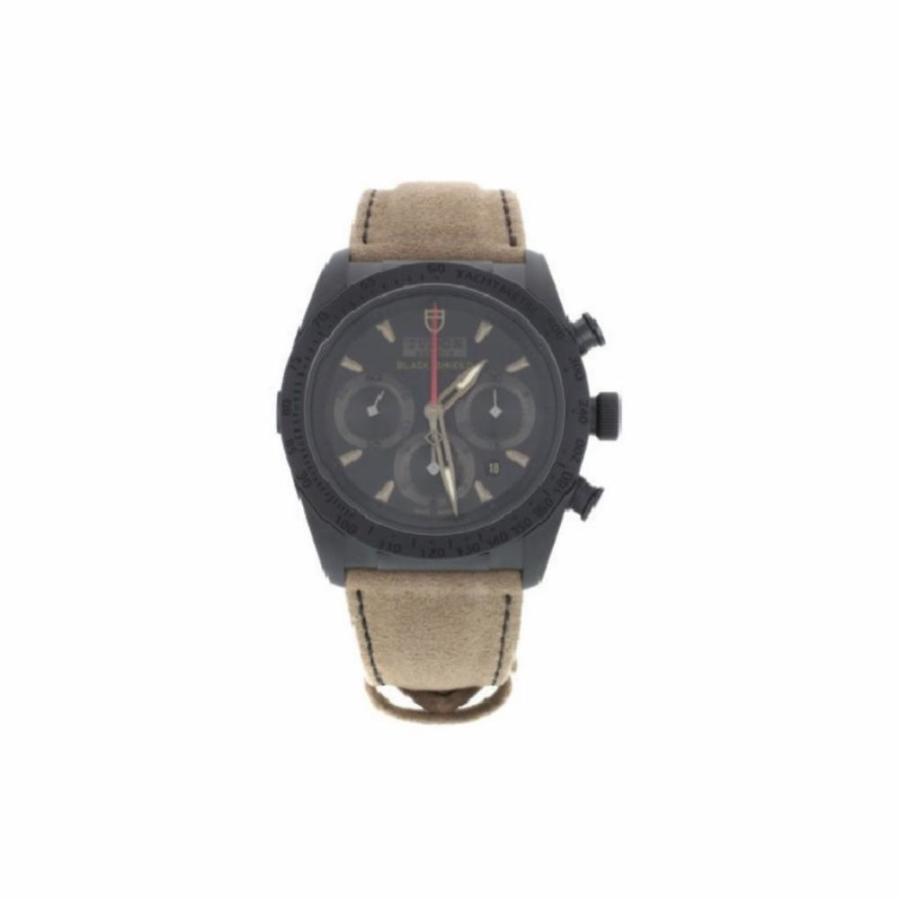 Tudor Black Shield Automatic Brown Dial Men's Watch 42000CN