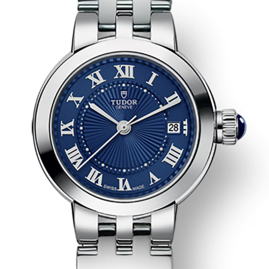 Tudor Clair de Rose Automatic Blue Dial Ladies Watch M35200-0009
