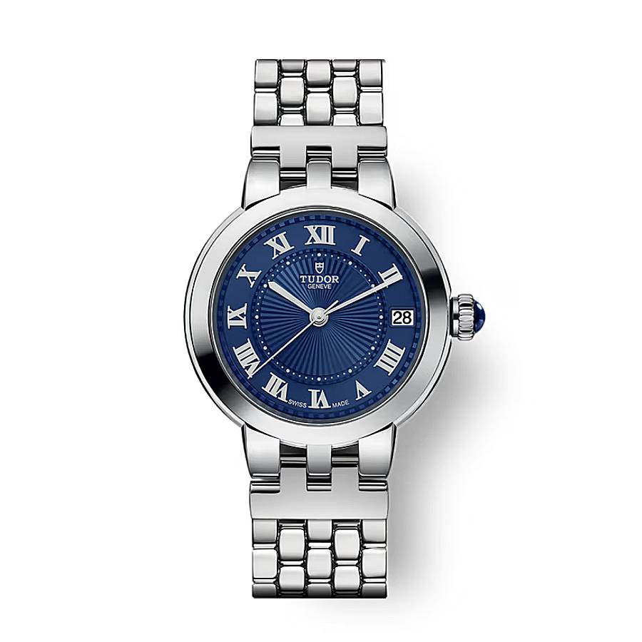 Tudor Clair de Rose Automatic Blue Dial Ladies Watch M35800-0009