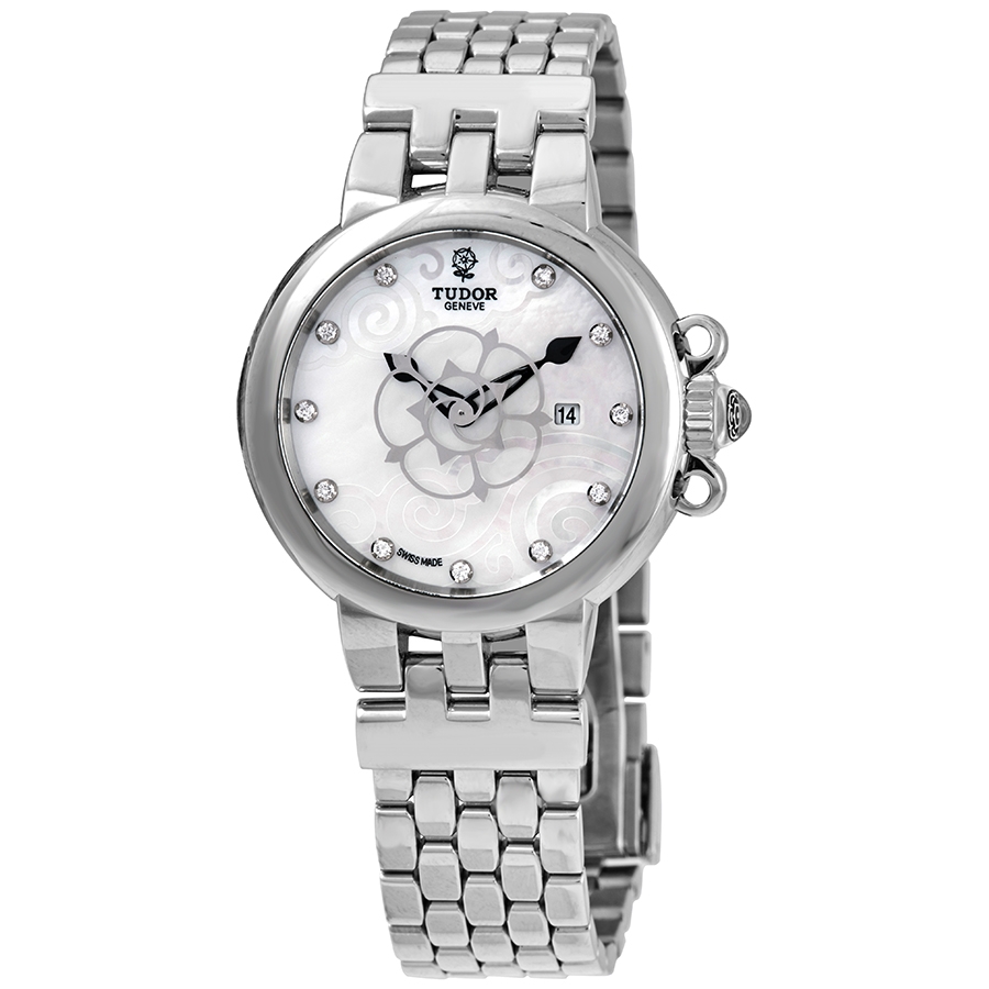Tudor Clair de Rose Automatic Diamond Ladies Watch M35400-0001