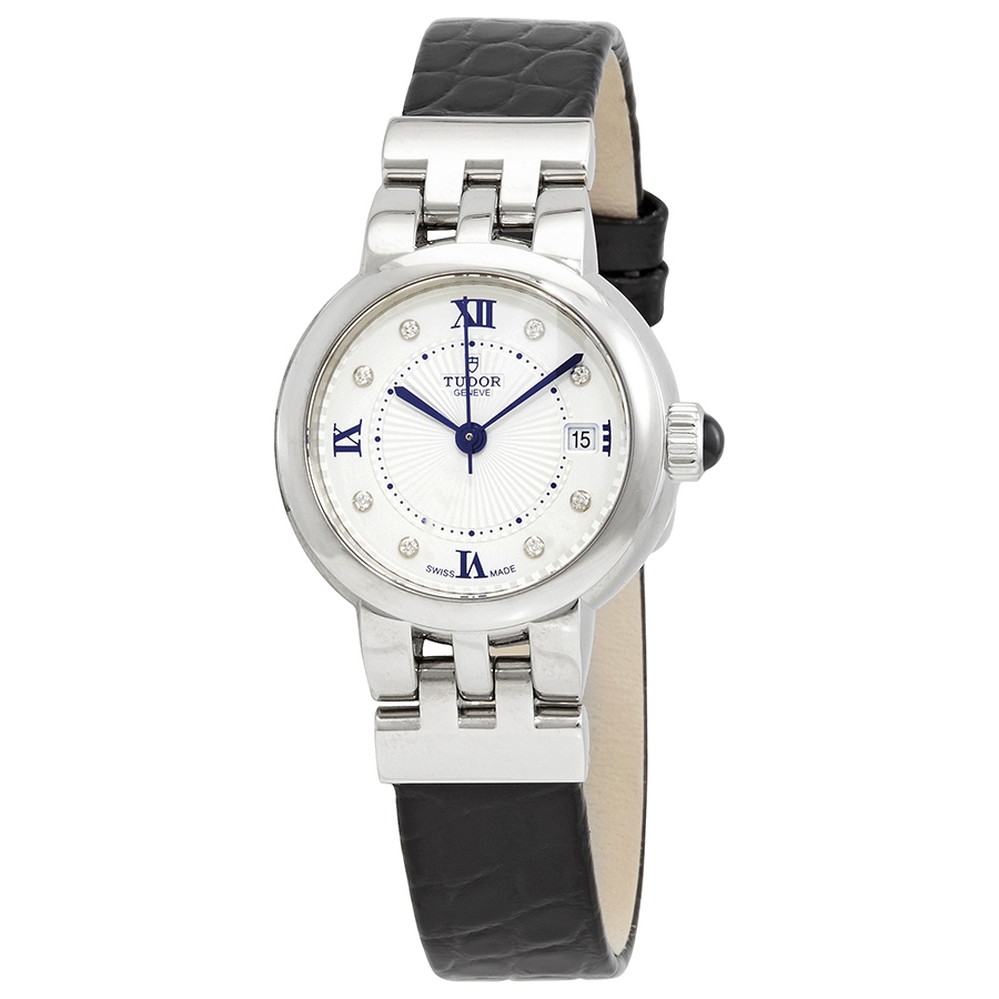 Tudor Clair de Rose Automatic Opaline Diamond Dial Ladies Watch M35200-0006