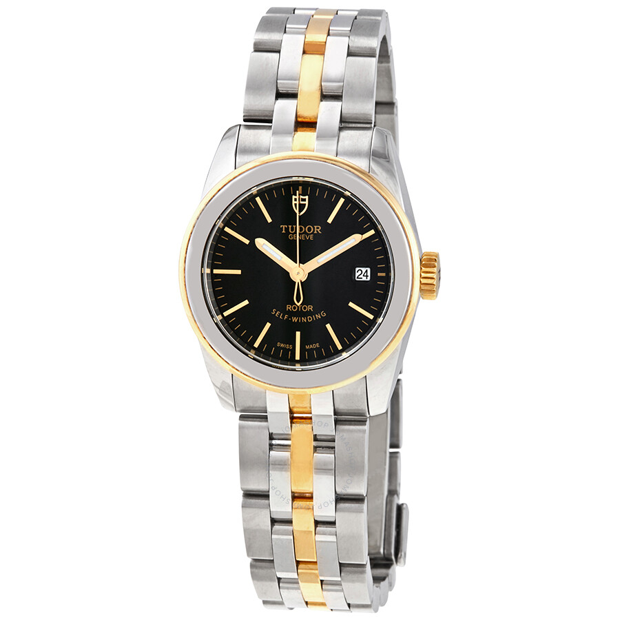 アナログ腕時計 [TUDOR] Style Automatic Black Dial Ladies Watch 12103-0003 Tudor Style Automatic Black Dial Ladies Watch 12103-0003