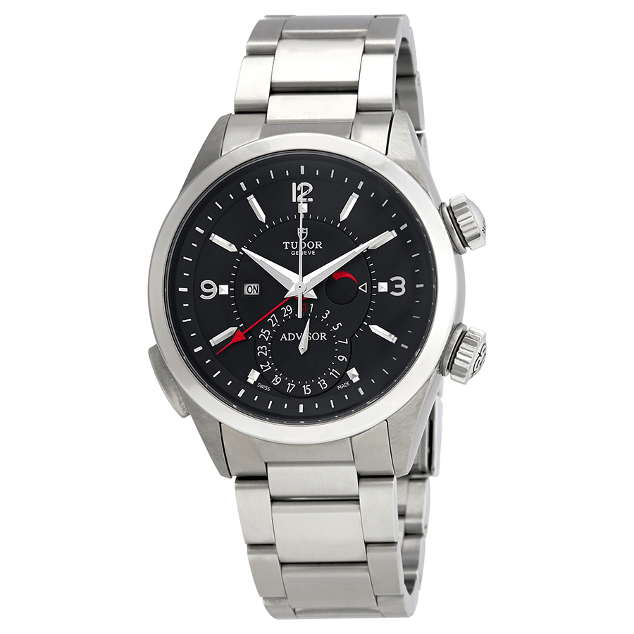 Tudor Heritage Advisor Black Dial Automatic  Men's Watch 79620TN-0001
