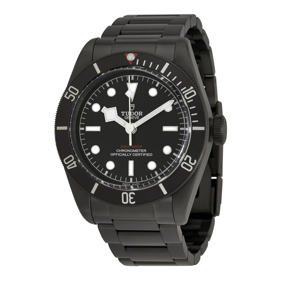 Tudor Heritage Automatic Chronometer Black Dial Men's Watch M79230DK-0008