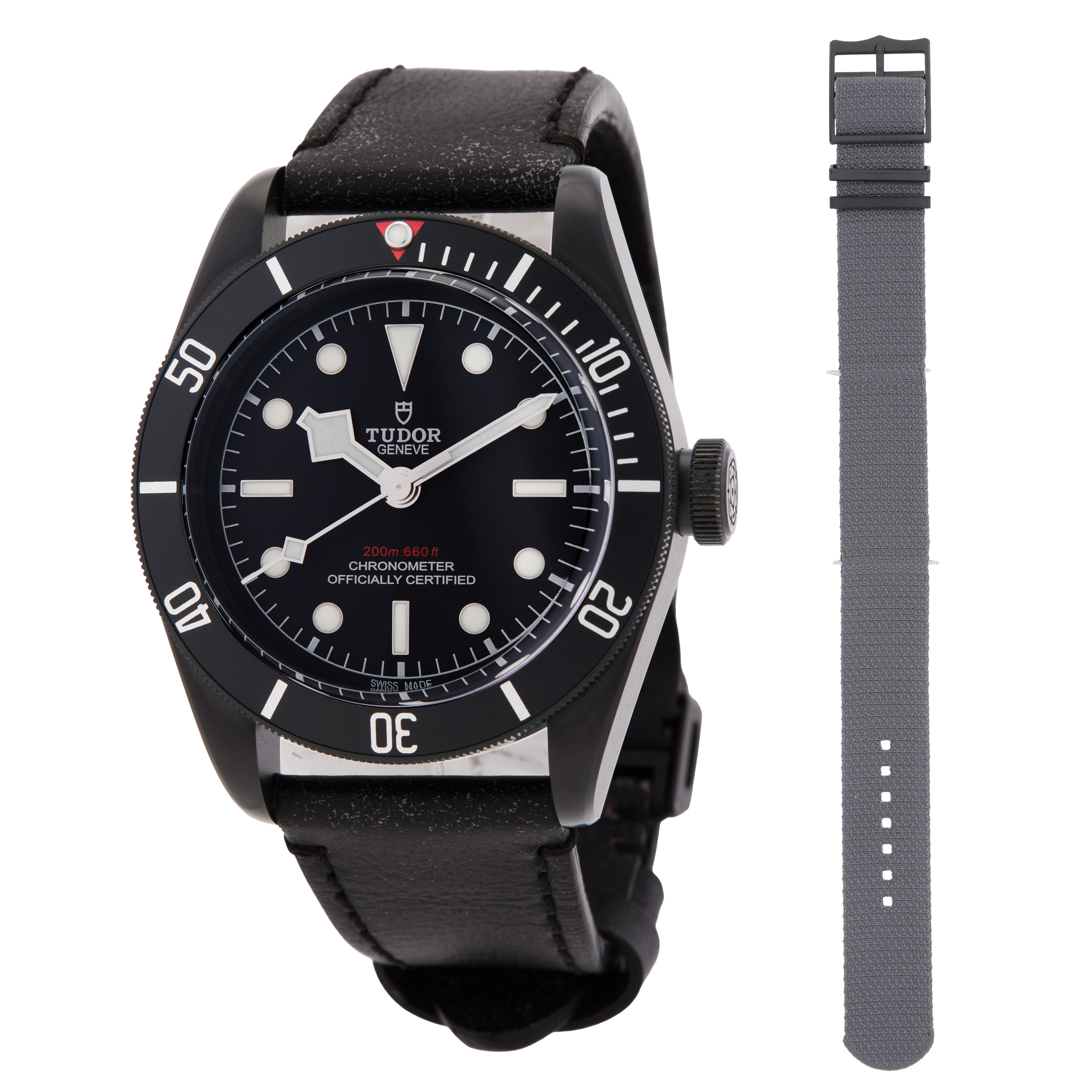 Tudor Heritage Black Bay Automatic Chronometer Black Dial Men's Watch 79230DK-0004