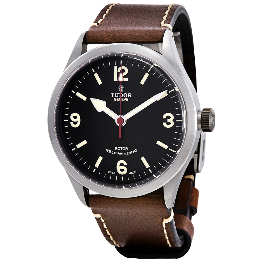 Tudor Heritage Ranger Automatic Black Dial Men's Watch 79910-0007