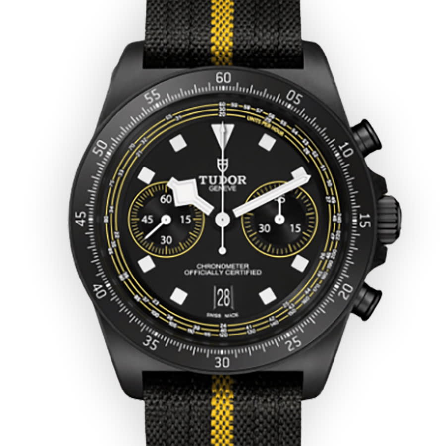 Tudor Pelagos Chronograph Automatic Black Dial Men's Watch M25827KNJN-0001
