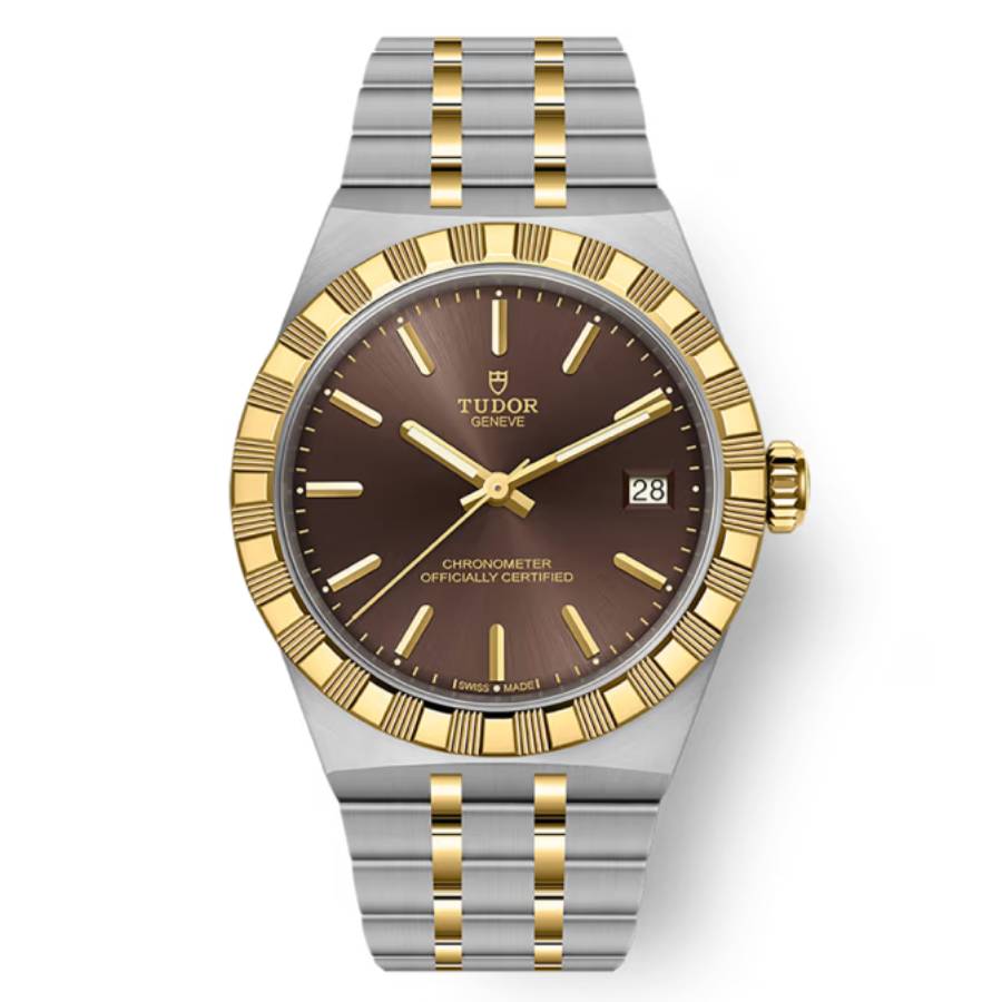 Tudor Royal Automatic Chronometer Brown Dial Watch M2836C1A3-0001