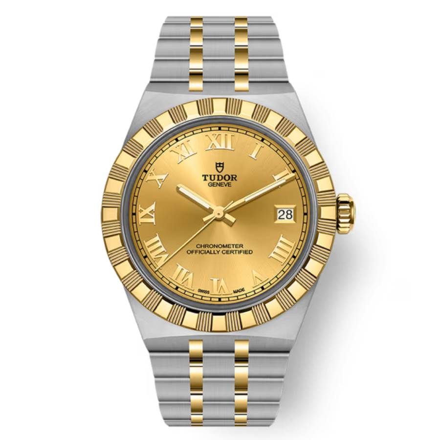 Tudor Royal Automatic Chronometer Champagne Dial Watch M2836C1A3-0002