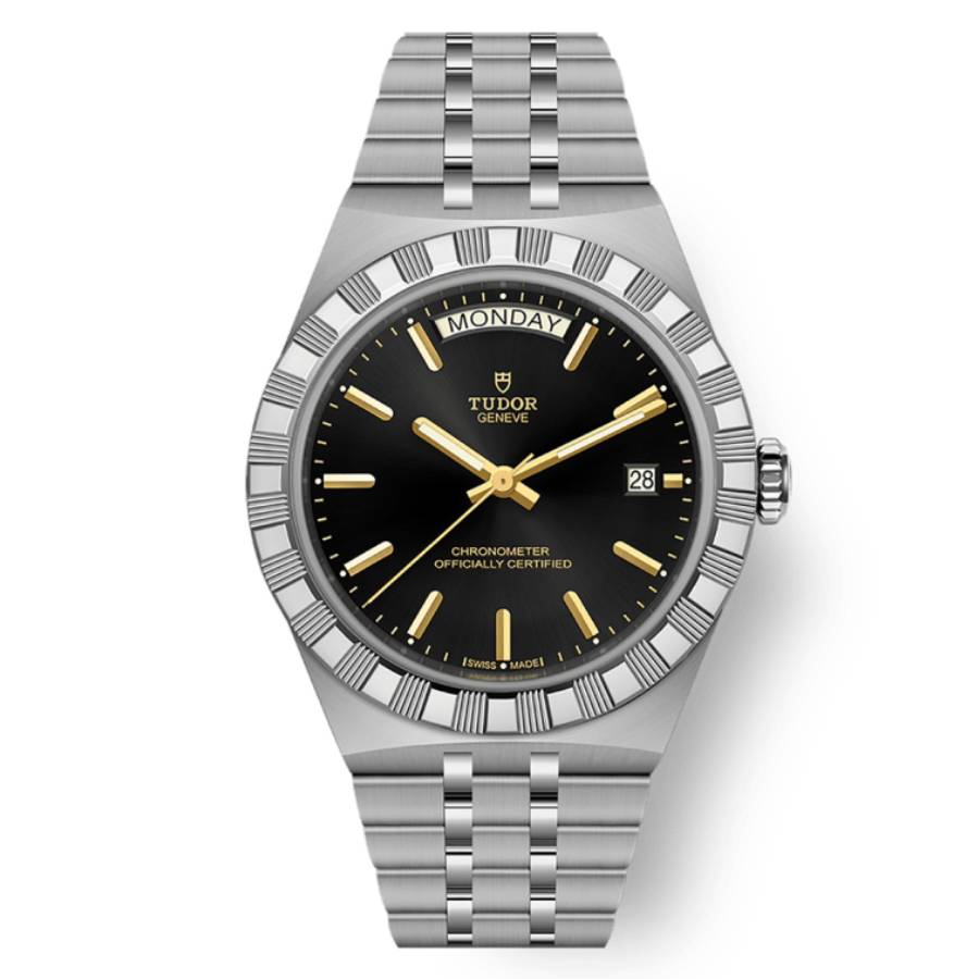 Tudor Royal Hand Wind Black Dial Unisex Watch M2840D1A0-0001