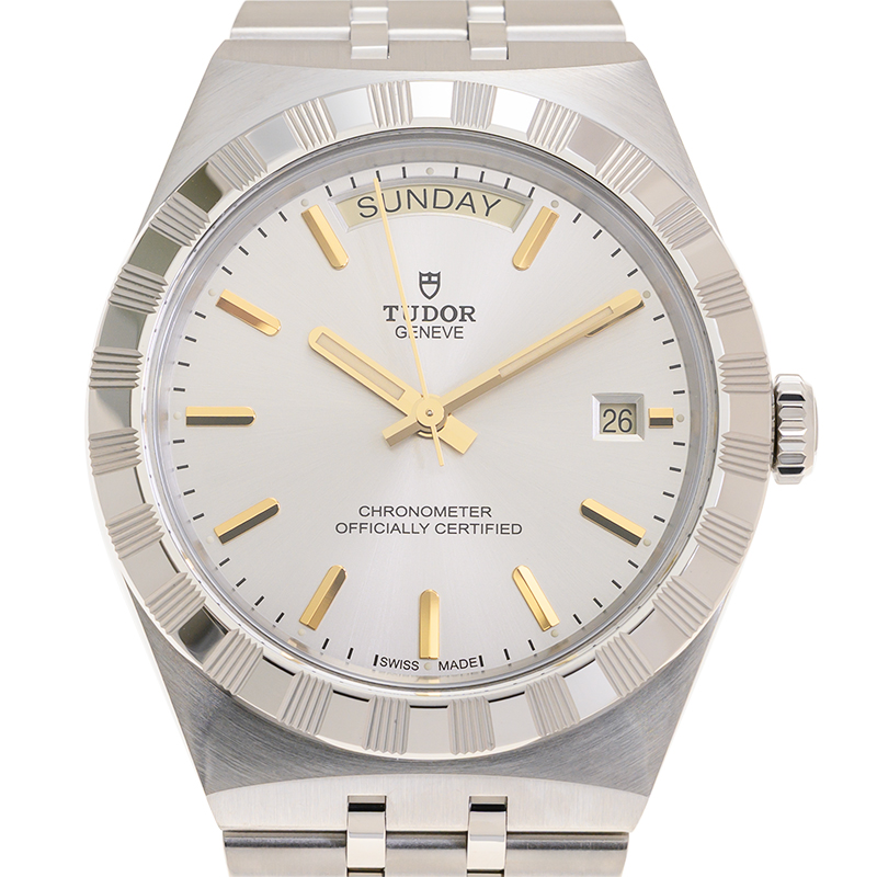 Tudor Royal Hand Wind Silver Dial Unisex Watch M2840D1A0-0004