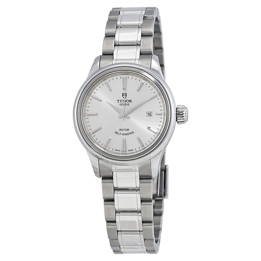 Tudor Style Automatic Silver Dial Ladies Watch 12100-0001