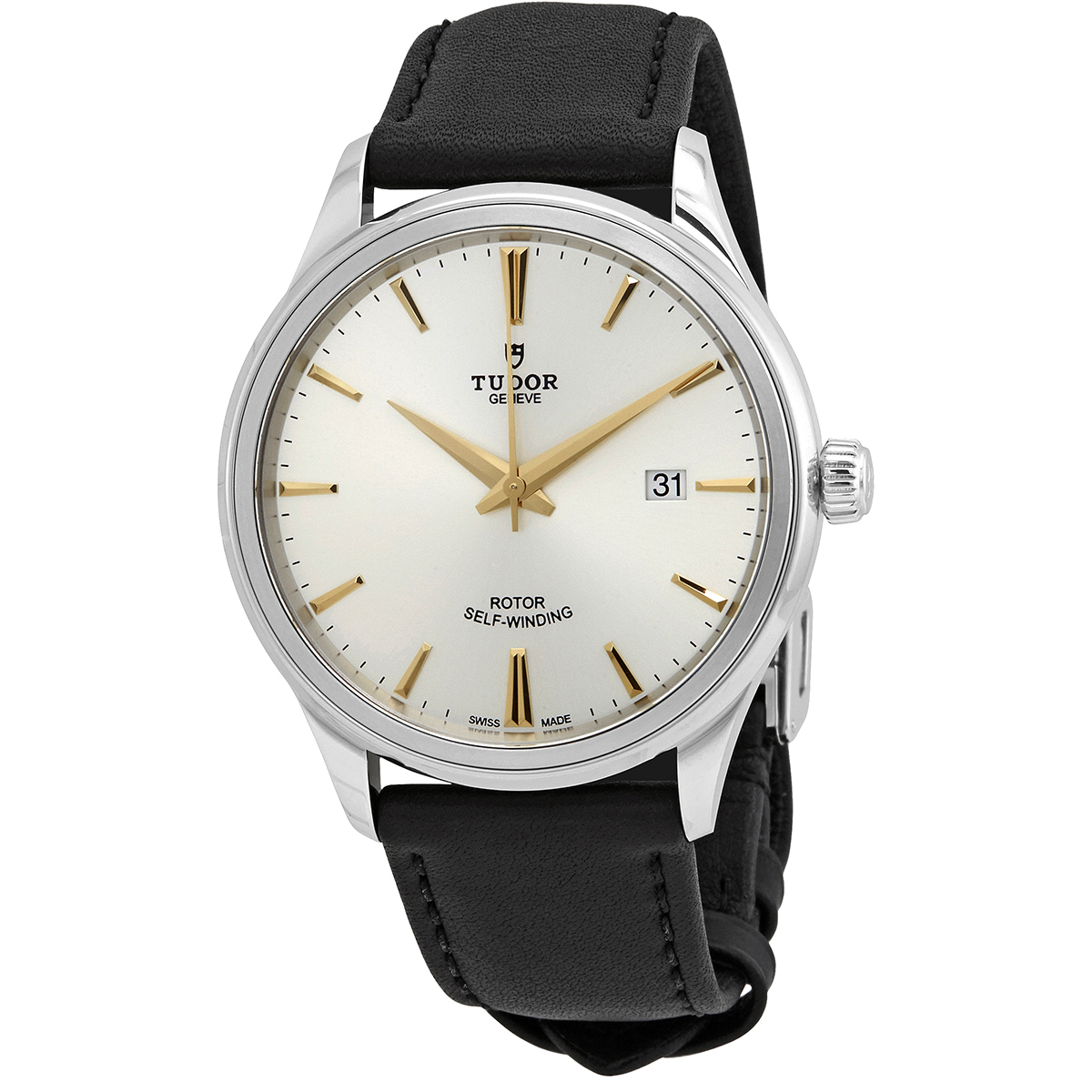 Tudor Style Automatic Silver Dial Men's 41mm Watch M12700-0018