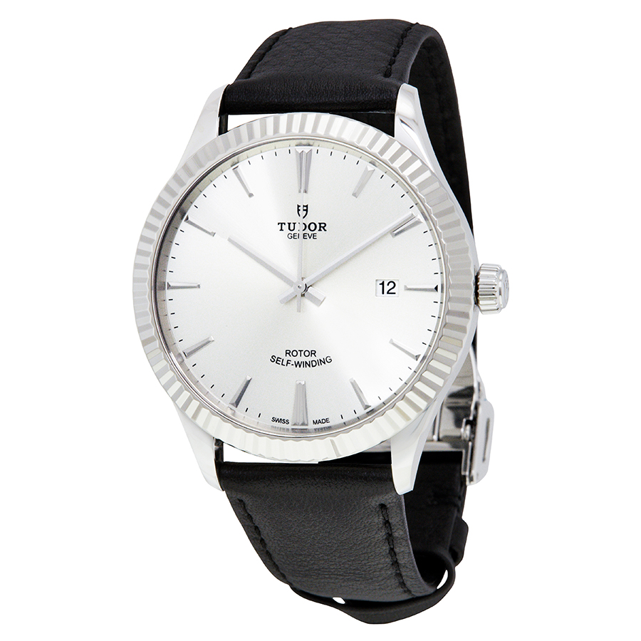 Tudor Style Automatic Silver Dial Men's Watch 12710-SVLS