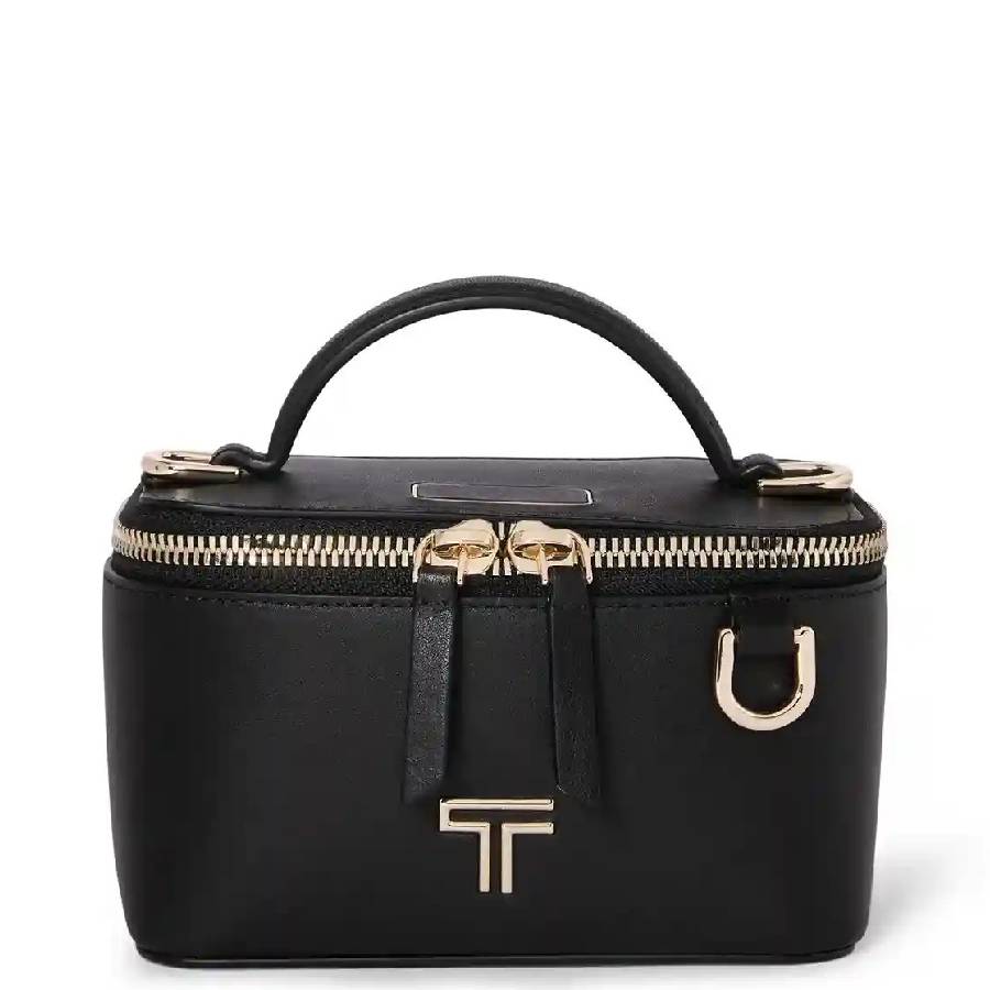 Tumi Lex Leather Mini Train Case Crossbody 0196675DLGL Tumi Lex Leather Mini Train Case Crossbody 0196675DLGL