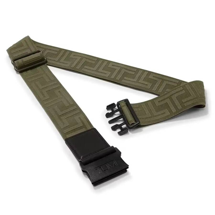 Tumi Luggage Strap In Olive In Green
