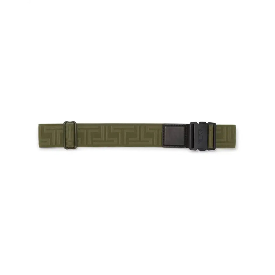 Tumi Luggage Strap In Olive In Green