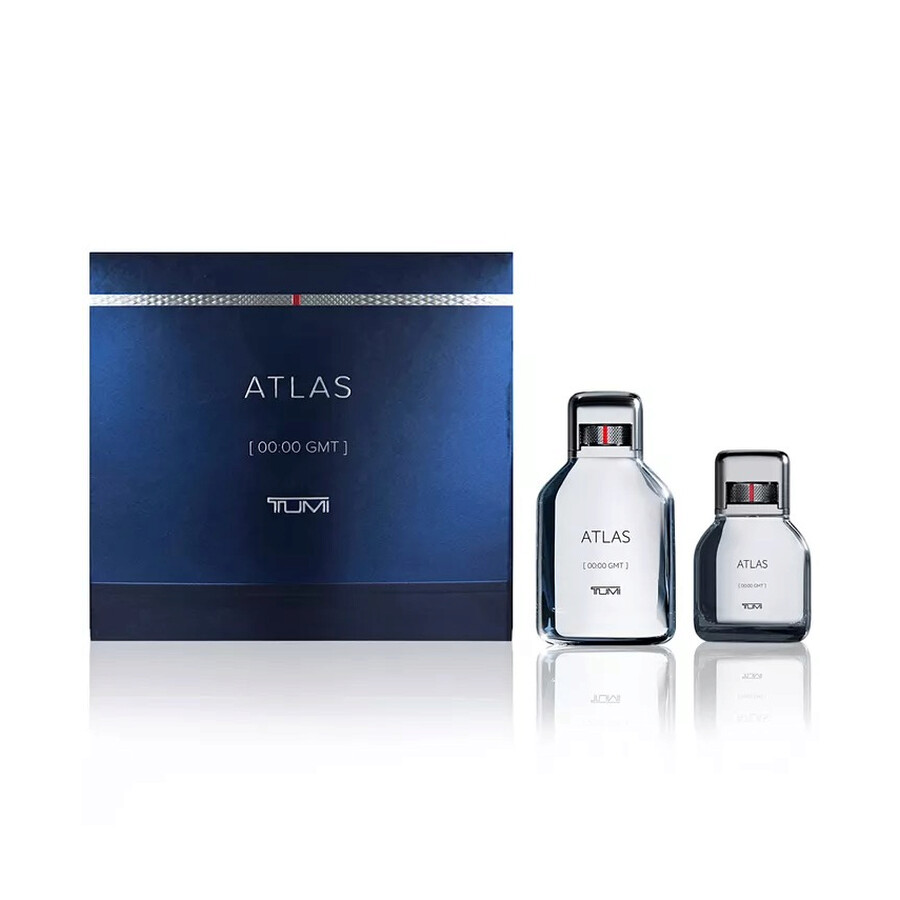 Shop Tumi Men's Atlas Gift Set Fragrance 850016678591 In Blue