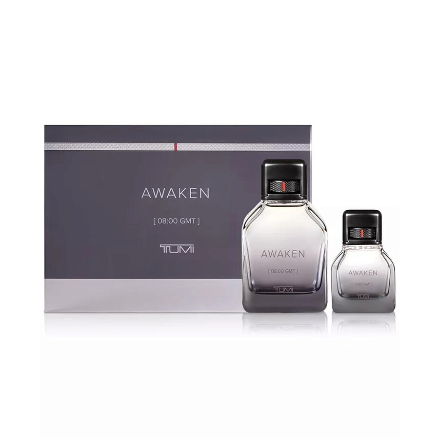 Shop Tumi Men's Awaken Gift Set Fragrance 850016678317 In N/a