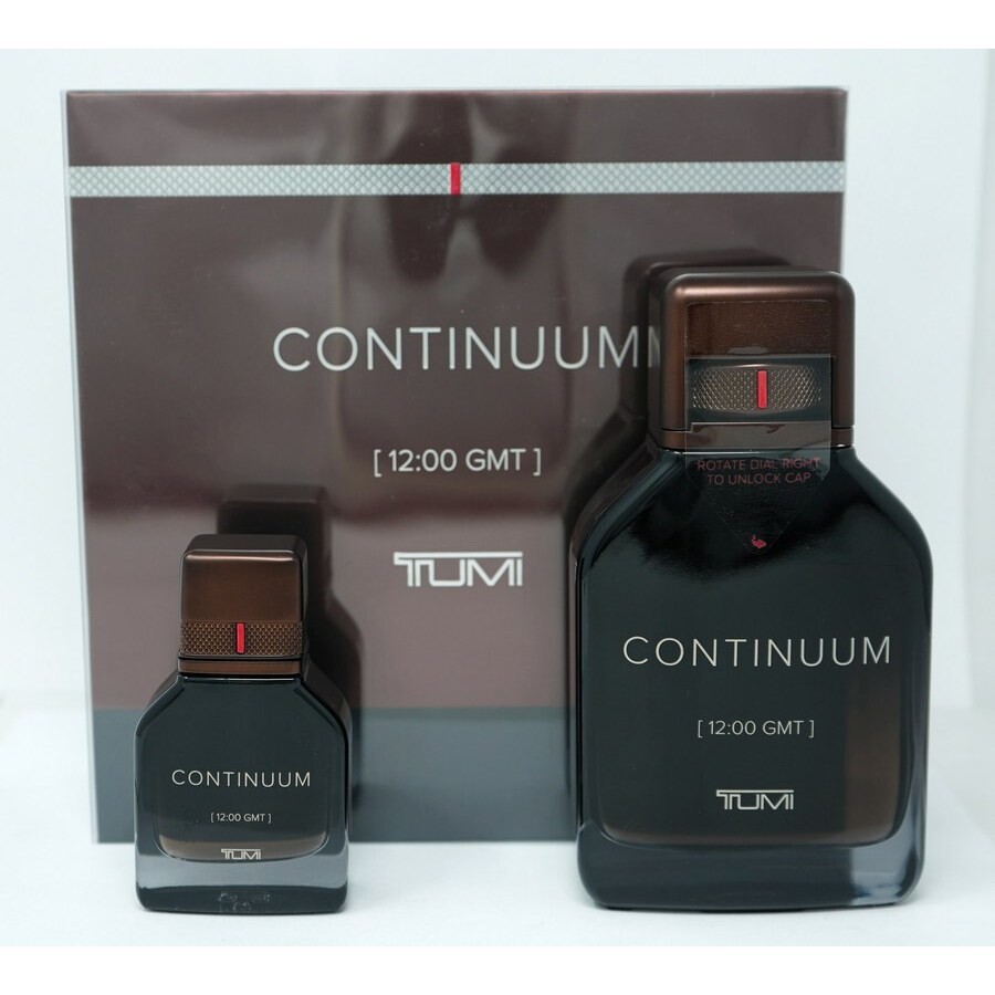 Shop Tumi Men's Continuum Gift Set Fragrance 850016678584 In Green